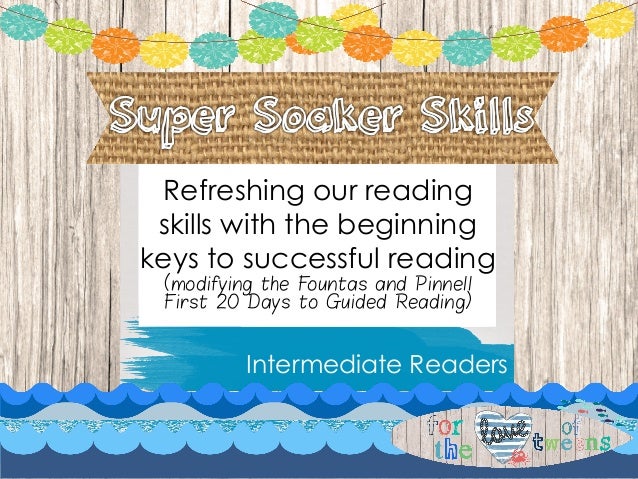11 Thinking Is Reading Intermediate Lessons