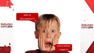 400% DE CRESCIMENTO??? 
COM A MESMA VERBA???  