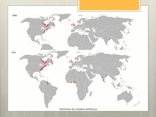 Domínios do império britânico
 