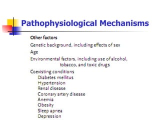 Pathophysiological Mechanisms 
