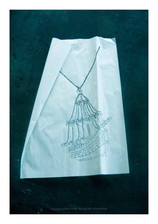 Drawing by LINDA NURK Photo by PER ZENNSTRÖM
 