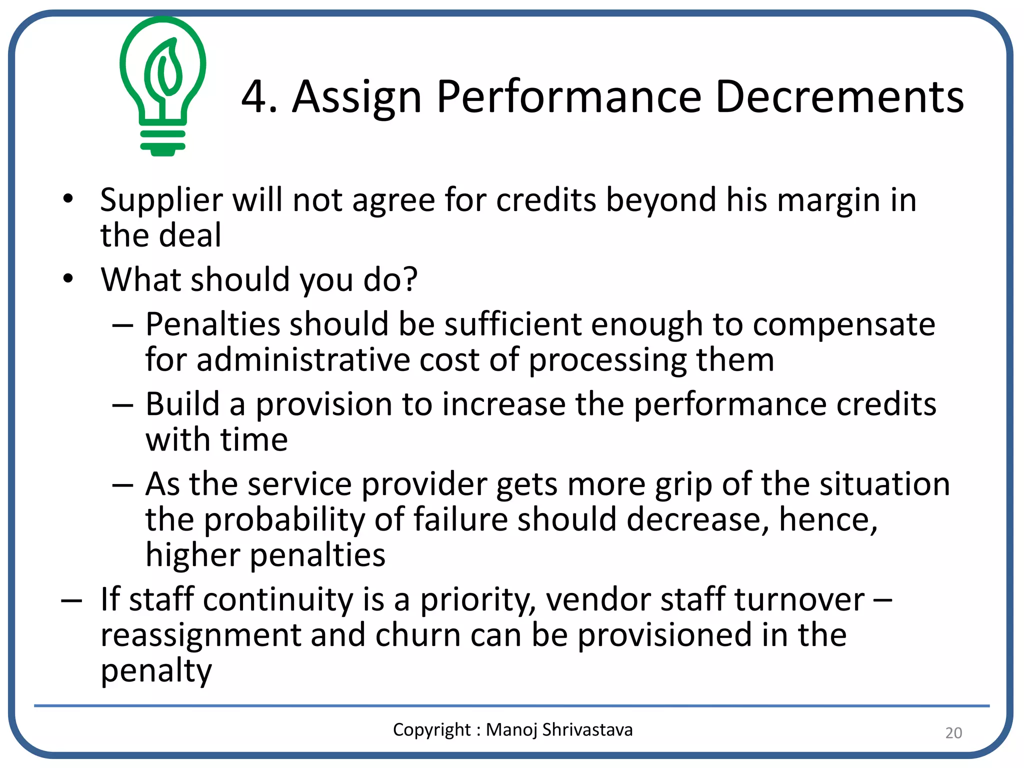 11 Ideas For Negotiating A Better SLA Mechanism