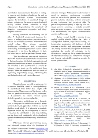 Strategies for Migrating Monolithic Software Systems to a Microservice ...