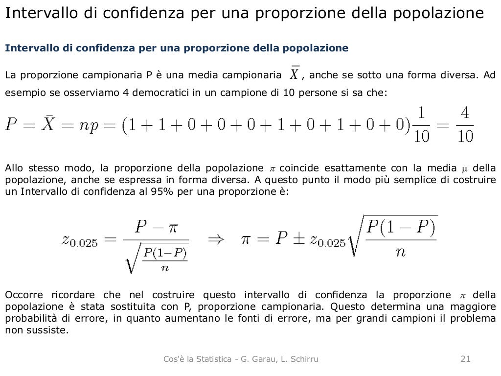 Inferenza statistica
