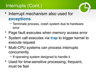 System Interruption chapter 11 operating system_Input Output systems.pptx