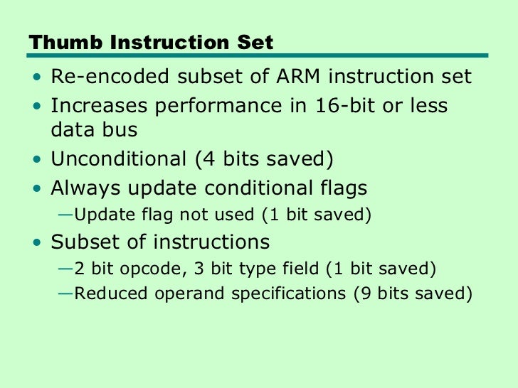11 instruction sets addressing modes