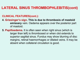 INTRACRANIAL COMPLICATIONS OF CSOM | PPT