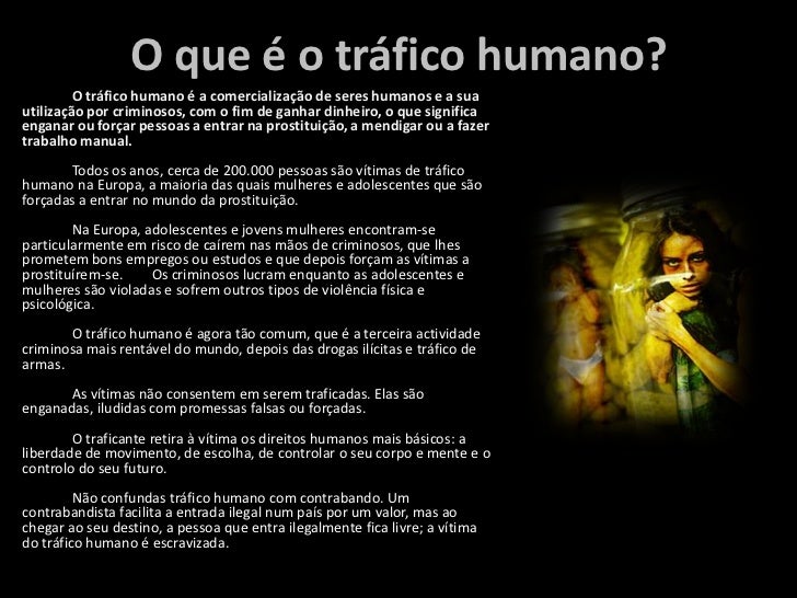 Além Do Tráfico Humano Ser No Entendimento