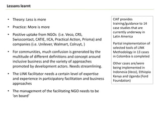 Value chains for Food & Nutrition Security