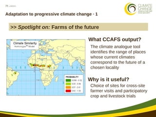 CCAFS: An overview 