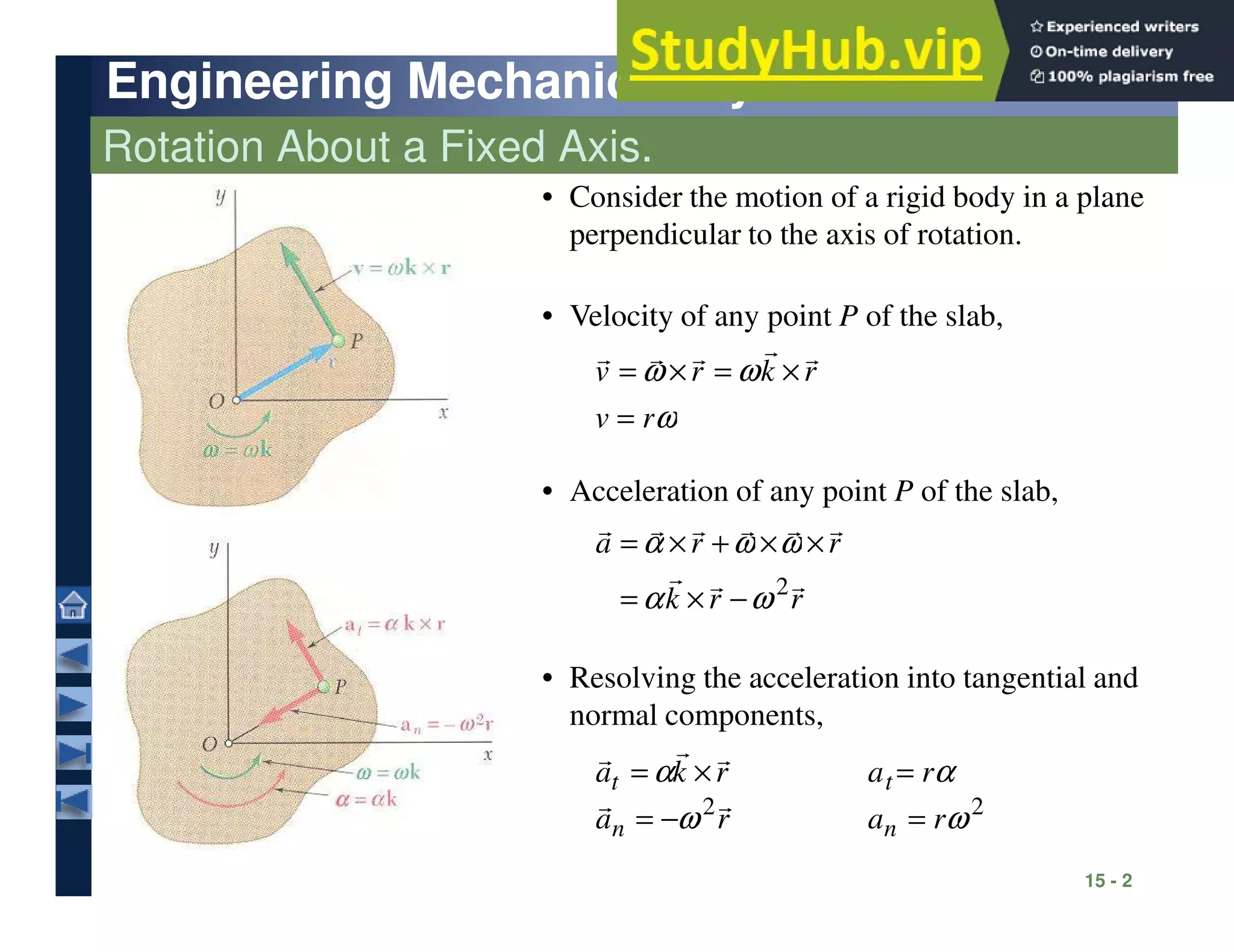 11 Kinematics Of Rigid Bodies | PDF