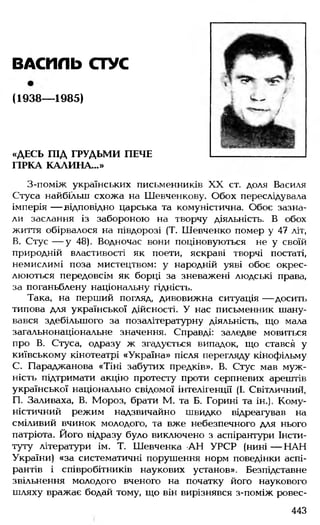 Українська література Мовчан Р.В 11 клас