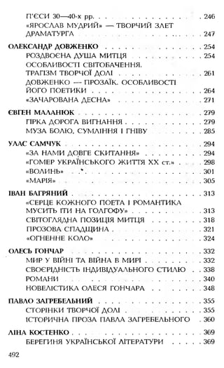 Українська література Мовчан Р.В 11 клас