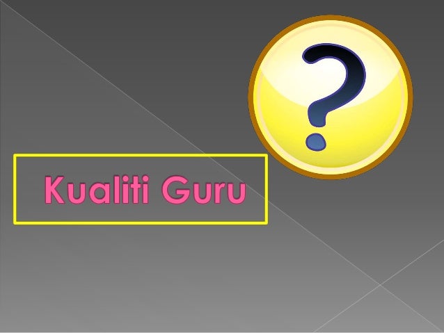 Kualiti guru
