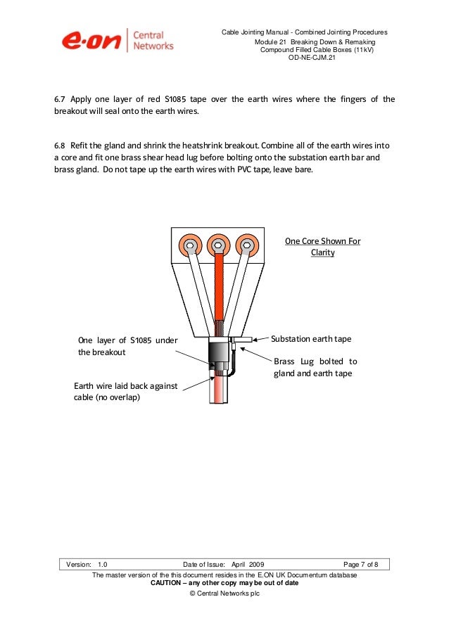11kV Cable Box Terminations Breaking Down & Remaking Compound Fille…