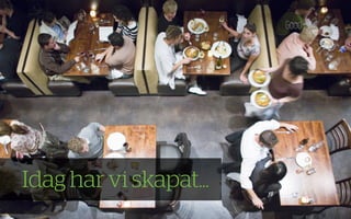 Idag har vi skapat...
 