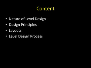 Level Design | PPTX