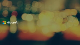 Sponsor Lightning Round - Microsoft