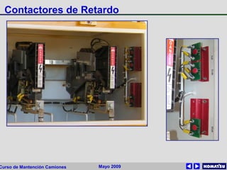 Mayo 2009Curso de Mantención Camiones
Contactores de Retardo
 
