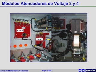 Mayo 2009Curso de Mantención Camiones
Módulos Atenuadores de Voltaje 3 y 4
 