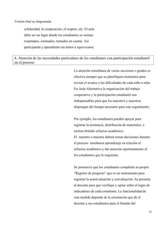 11 Marzo Aulas Alternativas 0