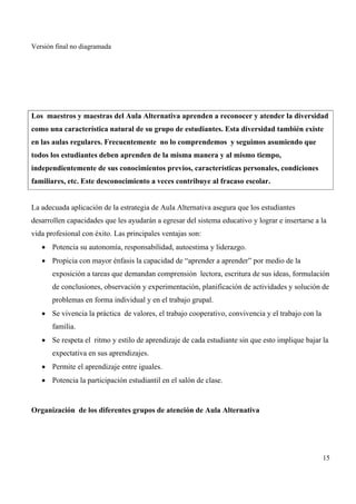 11 Marzo Aulas Alternativas 0