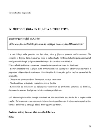 11 Marzo Aulas Alternativas 0