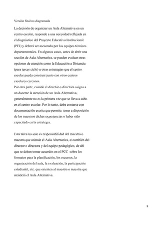 11 Marzo Aulas Alternativas 0