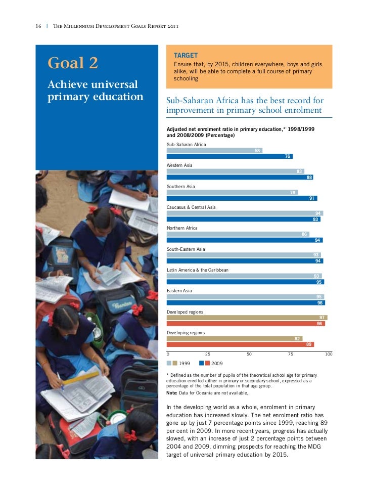 Millennium Development Goals Report 11