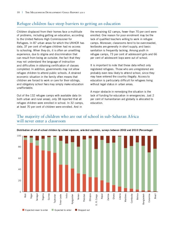 Millennium Development Goals Report 11