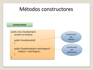 11 Curso de POO en java - métodos constructores y toString() | PDF
