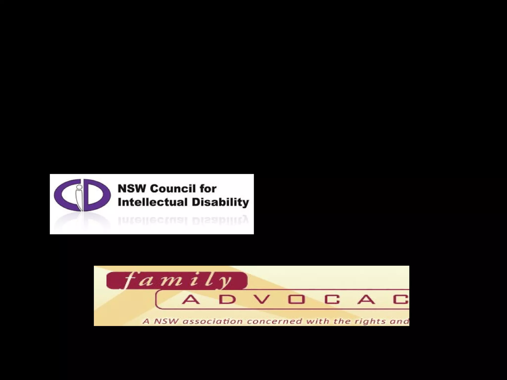 COMMUNITY VOICES
• The Physical Disability Council of NSW
Inc (PDCN), the peak body representing
people with physical disability across NSW
•
 