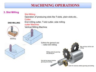 Example Process Slot Milling 11 milling | PDF