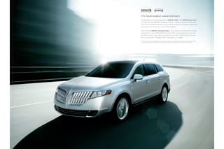 iT’s your world. make conTacT.

an introductory 6-month subscription to SIRIUS TrafficTM and SIRIUS Travel LinkTM –
included with the available Navigation System – delivers real-time traffic 1 plus
current and forecasted weather, gas prices and stations, live sports scores and
schedules, and movie times with theater locations.

With standard SIRIUS® Satellite Radio,2 you’ll enjoy an introductory 6-month
subscription to over 130 channels including 100% commercial-free music, plus
the best in sports, news, talk and entertainment, 24/7, coast-to-coast. New for
2011, you can add “The Best of Xm” channels at no charge.3

1
    Real-time traffic monitoring available in select markets. Some features are unavailable while driving. Subscription required after
    introductory 6 months expire. 2 Subscription required after introductory 6 months expire. 3 Call 1-800-351-4517 for details.
 