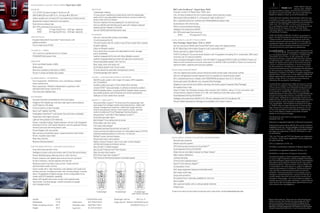 sTandard luxury feaTures: Rapid Spec 100A
                                                                                                                                                                                                                                                                                                      FORD cREDIT Get the
engine                                                                     seaTing                                                                     MKT with EcoBoostTM : Rapid Spec 200A                                                                                                          ride you want. Whether
                                                                                                                                                                                                                                                                   you plan to lease or finance, you’ll find the choices that
 3.7L DOHc 24-valve Duratec® aluminum V6                                     7-passenger seating                                                       Includes content of Rapid Spec 100a, plus:                                                                  are right for you at Ford credit. ask your Lincoln mercury
 268 hp @ 6,250 rpm/267 lb.-ft. of torque @ 4,250 rpm1                       12-way power, heated and cooled driver and front-passenger                3.5L 24-valve EcoBoost V6 twin-turbocharged, direct-injection engine                                        Dealer for details or check us out at fordcredit.com.

 Intake variable cam timing (iVcT) and electronic throttle control           seats with 4-way adjustable head restraints, power lumbar and             355 hp @ 5,700 rpm/350 lb.-ft. of torque @ 1,500–5,250 rpm1,4                                               FORD mOTOR cOmPaNY INSURaNcE SERVIcES Get
                                                                             driver’s side memory feature                                                                                                                                                          Ford motor company quality in your auto insurance. Our
 Sequential multiport electronic fuel injection                                                                                                        20-in. polished aluminum wheels with P255/45R20 all-season tires
                                                                             Premium leather-trimmed seating for 1st and 2nd rows                                                                                                                                  program offers industry-leading benefits and competitive
 Dual chrome exhaust tips                                                                                                                              Dual exhaust with chrome tips                                                                               rates. call 1.877.367.3847, or visit us at fordvip.com
                                                                             2nd-row 60/40 split fold-flat bench seat with heated outboard                                                                                                                         for a no-obligation quote. Insurance offered by american
 2011 EPa-estimated fuel economy                                             seating (power release on 40 side)                                        Electric power-assisted steering
                                                                                                                                                                                                                                                                   Road Services company (in ca, american Road
      FWD            17 mpg city/23 hwy (18.6-gal. capacity)                 3rd-row 50/50 split fold-flat bench seat                                  Intelligent all-wheel drive (aWD)                                                                           Insurance agency), a licensed agency and subsidiary
      aWD            16 mpg city/22 hwy (18.6-gal. capacity)                                                                                           2011 EPa-estimated fuel economy                                                                             of Ford motor company.
                                                                           inTerior                                                                           aWD           16 mpg city/21 hwy                                                                     FORD EXTENDED SERVIcE PLaN For a purchase or
driveTrain                                                                   2nd-row manual side-window sunshades                                                                                                                                                  lease, the Ford Extended Service Plan (ESP) gives you
 6-speed SelectShift automaticTM transmission with                                                                                                    available luxury packages                                                                                    “Peace-of-mind” protection designed to cover key
                                                                             12-volt powerpoints (4)
                                                                                                                                                                                                                                                                   vehicle components and protect you from the cost of
 paddle activation                                                           110-volt inverter with ac outlet in rear of front center floor console    Elite Package: Rapid Spec 101A or 201A5                                                                     unexpected repairs. ask your dealer for a Ford ESP, the
 Front-wheel drive (FWD)                                                     ambient lighting                                                          3rd-row one-touch 50/50 split PowerFold® bench seat with tailgate feature                                   only service contract backed exclusively by Ford and
                                                                                                                                                                                                                                                                   honored at all Ford Lincoln mercury dealerships.
                                                                             cabin air filtration system                                               BLIS® (Blind Spot Information System) with cross-traffic alert6
wheels | Tires                                                               Front center floor console with adjustable armrest, storage                                                                                                                                                  Genuine Lincoln accessories will
                                                                                                                                                       Power, panoramic, glass Vista Roof
 19-in. premium painted aluminum wheels                                      and 2 cupholders                                                                                                                                                                                             be warranted for whichever provides
                                                                                                                                                       THX® II certified 5.1 Surround audio System with 14 speakers (including 10-in. subwoofer), 600 watts        you the greatest benefit: 12 months or 12,000 miles
 P235/55R19 all-season tires                                                 Leather-wrapped shift knob with alloy metallic accents                    of power and 12-channel amplifier                                                                           (whichever occurs first), or the remainder of your
                                                                             Leather-wrapped steering wheel with genuine wood accent                                                                                                                               Bumper-to-Bumper 4-year/50,000-mile New Vehicle
                                                                                                                                                       Voice-activated Navigation System with HD Radio, integrated SIRIUS Traffic and SIRIUS Travel Link
                                                                                                                                                                                                         TM
                                                                                                                                                                                                                                                                   Limited Warranty. contact your local Lincoln mercury
brakes                                                                       Power-adjustable pedals with memory                                       feature (with introductory 6-month subscription to SIRIUS Traffic and SIRIUS Travel Link service) for       Dealer for details and a copy of the limited warranty.
 anti-Lock Brake System (aBS)                                                Rear cargo cover and cargo net                                            real-time traffic, weather and fuel price updates                                                           Lincoln Licensed accessories (LLa) are warranted
 Brake assist                                                                Scuff plates backlit with Lincoln script                                                                                                                                              by the accessory manufacturer’s warranty. Lincoln
                                                                                                                                                                                                                                                                   Licensed accessories are fully designed and developed
 Electronic brakeforce distribution (EBD)                                    Tri-zone electronic automatic temperature control                        available equipmenT                                                                                          by the accessory manufacturer and have not been
 Power 4-wheel ventilated disc brakes                                        Universal garage door opener                                              2nd-row heated and cooled, power fold-and-tumble bucket seats with power lumbar                             designed or tested to Ford motor company engineering
                                                                                                                                                                                                                                                                   requirements. contact your Lincoln mercury Dealer for
                                                                                                                                                       2nd-row refrigerated console (requires 2nd-row heated and cooled bucket seats)                              details regarding the manufacturer’s limited warranty
suspension | sTeering                                                      audio | communicaTion sysTems
                                                                                                                                                       20-in. polished aluminum wheels with P255/45R20 all-season tires (3.7L V6 only)                             and/or a copy of the LLa product limited warranty
                                                                             am/Fm audio system with single-cD player, mP3 capability                                                                                                                              offered by the accessory manufacturer.
 Front suspension: macPherson strut, rear-facing L-shaped                                                                                              active park assist (EcoBoost only; requires Elite Package)
                                                                             and 10 speakers
 lower control arms                                                                                                                                    adaptive cruise control and collision warning with brake support (requires Elite Package)                   complimentary maintenance makes driving your Lincoln
                                                                             auxiliary audio input jack in front center floor console                                                                                                                              even more of a pleasure. Simply bring it to an authorized
 Rear suspension: multilink independent suspension with                                                                                                all-weather floor mats
                                                                             Lincoln SYNc® voice-activated, in-vehicle connectivity system                                                                                                                         Lincoln service center, and scheduled maintenance will
 stamped-steel lower control arms                                                                                                                                                                                                                                  be performed at no charge throughout your first year
                                                                             SIRIUS Satellite Radio, including SIRIUS Satellite Radio receiver,        class III Trailer Tow Package includes hitch receiver with 4,500-lb. rating, 4-/7-pin connector with
 Front and rear stabilizer bars                                                                                                                        wiring harness, engine oil cooler (3.7L V6), tire mobility kit and trailer sway control                     of ownership or 15,000 miles, whichever comes first.
                                                                             low-profile antenna, and introductory 6-month subscription                                                                                                                            additional peace of mind comes from a 4-year/50,000-mile
                                                                             USB port in front center floor console                                    Dual headrest DVD by INVISIONTM                                                                             bumper-to-bumper New Vehicle Limited Warranty that
exTerior                                                                                                                                                                                                                                                           covers repair, replacement or adjustment of parts at no
                                                                                                                                                       Intelligent all-wheel drive (aWD) (3.7L V6 only; standard with 3.5L EcoBoost V6)
 acoustic-laminate windshield and front door glass                         safeTy | securiTy                                                                                                                                                                       additional cost, as well as a 6-year/70,000-mile powertrain
                                                                                                                                                       Woven-metal appearance Package (not available with canyon interior)                                         limited warranty which features no deductible and is
 adaptive HID headlamps with auto high beams and autolamp                    Personal Safety SystemTM for driver and front passenger with                                                                                                                          fully transferable. and Roadside assistance for 6 years
 on/off feature with delay                                                   dual-stage front airbags,2 safety belt pretensioners, safety belt                                                                                                                     or 70,000 miles provides the security of knowing that
 chrome inserts on door handles                                              energy-management retractors, safety belt usage sensors,                                                                                                                              help may be only a phone call away should you run out
                                                                             driver’s seat position sensor, crash severity sensor, restraint                                                                                                                       of fuel, lock yourself out of the vehicle or need towing.
 Easy Fuel® capless fuel filler                                                                                                                                                                                                                                    Your Lincoln mercury Dealer will provide complete
                                                                             control module and Front-Passenger Sensing System
 Fixed glass Vista Roof TM with power front and rear sunshades                                                                                                                                                                                                     details on all of these privileges.
                                                                             advanceTrac® with RSc® (Roll Stability controlTM )
 Fog lamps with bright surround                                              anti-theft perimeter alarm                                                                                                                                                            The Bluetooth word mark is a trademark of the
 Light-emitting diode (LED) taillamps                                                                                                                                                                                                                              Bluetooth SIG, Inc.
                                                                             Belt-minder® front safety belt reminder
 Power, manually folding, heated sideview mirrors with integrated                                                                                                                                                                                                  microsoft is a registered trademark of microsoft corporation.
                                                                             child-safety rear door locks
 blind spot mirrors, LED signal indicators, security approach lamps,         Front-seat side airbags2                                                                                                                                                              Subscriptions governed by SIRIUS Terms and conditions
 memory and auto-dimming driver’s side                                                                                                                                                                                                                             available at sirius.com. Service available in the 48 contiguous
                                                                             Integrated keyhead transmitter remotes (2)                                                                                                                                            United States and D.c. SIRIUS, Xm and all related marks
 Power liftgate with rear spoiler                                            Lower anchors and tether anchors for child-safety seats (LaTcH);                                                                                                                      and logos are trademarks of SIRIUS Xm Radio Inc. and
 Rain-sensing windshield wipers: speed-sensitive intermittent                outboard seating positions in 2nd row, 1 in 3rd row                                                                                                                                   its subsidiaries.
 (front); 2-speed wiper (rear)                                               mykey® owner controls feature                                                                                                                                                         THX, the THX logo and THX Slot Speaker are trademarks
                                                                                                                                                      available lincoln cusTom accessories                                                                         of THX Ltd., which may be registered in some jurisdictions.
 Rear view camera                                                            Power door locks with autolock
                                                                                                                                                       Remote start systems                                                                                        all rights reserved.
 Reverse Sensing System                                                      Safety canopy® System with 3-row side-curtain airbags,2
                                                                             roll-fold technology and rollover sensor                                  Vehicle security system                                                                                     DTS is a trademark of DTS, Inc.
insTrumenTaTion | driver conTrols                                            SecuricodeTM invisible keypad                                             GPS tracking and recovery by SmartalertTM7                                                                  HD Radio is a proprietary trademark of iBiquity Digital corp.
 auto-dimming rearview mirror                                                SecuriLock® Passive anti-Theft System                                     Dual headrest DVD by INVISION7
                                                                                                                                                                                                                                                                   Smartalert is a registered trademark of Inilex, Inc.
 Intelligent access with push-button start (2 key fob transmitters)          Side-intrusion door beams                                                 Wiper de-icer and debris cleaner by Wiper Shaker 7
                                                                                                                                                                                                                                                                   INVISION is a trademark of audiovox corporation.
 Power tilt/telescoping steering column with memory                          SOS Post-crash alert SystemTM                                             Side window deflectors
                                                                                                                                                                                                                                                                   comparisons based on 2010 competitive models (class
 Power windows with global open and one-touch-up/-down                       Tire Pressure monitoring System (excludes spare)                          Locking fuel plug                                                                                           is Luxury Large crossovers), publicly available information
 for all 4 windows; may be opened with key fob                                                                                                         chrome hitch balls/drawbars                                                                                 and Ford certification data at time of printing. Some features
                                                                                                                                                                                                                                                                   discussed may be optional. Vehicles shown may contain
 Steering wheel-mounted cruise control, media controls                                                                                                 Sportz® SUV tents by Napier®7                                                                               optional equipment. Features shown may be offered only
 and secondary audio controls                                                                                                                          conversation mirror                                                                                         in combination with other options or subject to additional
 Touch screen (8-in. high-resolution color display) with audio and                                                                                                                                                                                                 ordering requirements or limitations. Dimensions shown
                                                                                                                                                       Soft cargo organizers (large and standard sizes)                                                            may vary due to optional features and/or production
 climate controls, compass and rear view camera display; includes                                                                                      Soft cargo cooler bag                                                                                       variability. Following publication of the catalog, certain
 about 10 gigabytes of digital storage, driver-configurable home                                                                                                                                                                                                   changes in standard equipment, options and the like, or
                                                                                                                                                       cargo area protector
 screen and DVD playback capability                                                                                                                                                                                                                                product delays may have occurred which would not be
                                                                                                                                                       all-weather floor mats (also available for 3rd row)                                                         included in these pages. Your Lincoln mercury Dealer is
 White LED-backlit instrument cluster with speedometer,
                                                                                                                                                       Sport pedals                                                                                                the best source of up-to-date information. Lincoln mercury
 tachometer, fuel level gauge, coolant temperature gauge,                                                                                                                                                                                                          reserves the right to change product specifications at any
 and message center                                                                                                                                    ash cup/coin holder with or without lighter element                                                         time without incurring obligations.
                                                                                                                                                       Wheel locks

                                                                                7-passenger              6-passenger             6-passenger          To learn more about Lincoln Custom Accessories and to shop online, visit lincolnaccessories.com.
                                                                                                                              with center console

 Length                      207.6"                                  (1st/2nd/3rd rows)                Passenger volume        142.3 cu. ft.                                                                                                                   1
                                                                                                                                                                                                                                                                   Based on 2010 model year. 2 Always wear your safety belt and secure
                                                                                                                                                                                                                                                                   children in the rear seat. 3 Includes rear cargo storage well. 4 With
 Wheelbase                   117.9"               Head room            40.1"/39.0"/33.5"               cargo volume (behind 1st/2nd/3rd rows)                                                                                                                      premium fuel. Premium fuel is recommended for EcoBoost V6, but
 Width (including mirrors)   85.7"                Shoulder room        58.6"/58.1"/49.1"                                75.9/39.6/17.9 cu. ft.3                                                                                                                    not required. 5 Rapid Spec 101A when equipped with 3.7L Duratec V6;
                                                                                                                                                                                                                                                                   Rapid Spec 201A when equipped with 3.5L EcoBoost V6. 6 BLIS replaces
 Height                       67.4"               Leg room             41.3"/41.8"/33.0"                                                                                                                                                                           standard integrated blind spot mirrors. 7 Lincoln Licensed Accessories.
 
