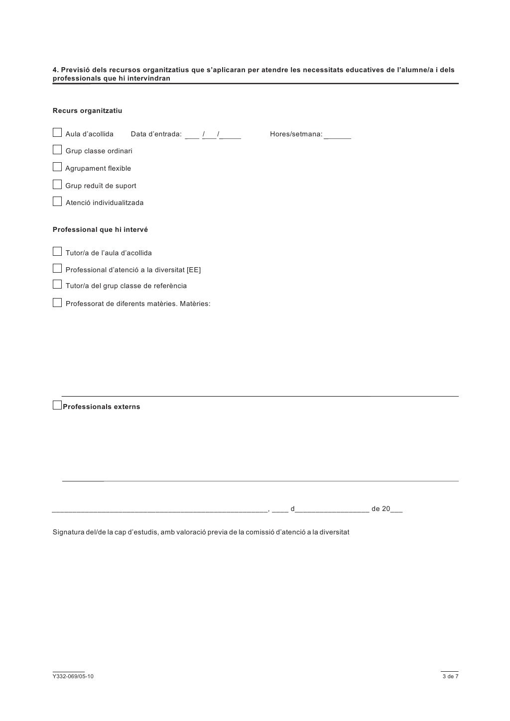 11 model pla individualitzat