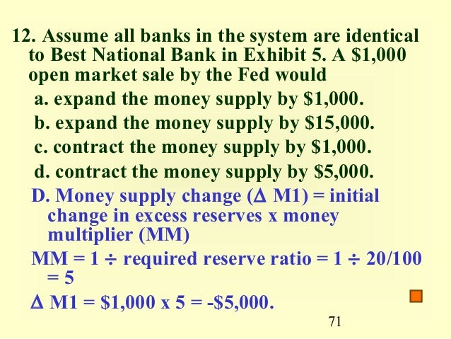 A Commercial Bank Like Comerica Creates Money By