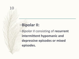 11 mood disorders Basics | PPT