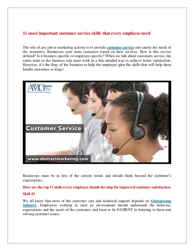 11 most important customer service skills that every employee patient customer service skills
