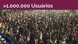 >1.000.000 Usuários
 