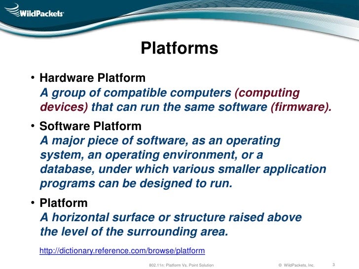 802.11n Platform vs. Point Solution