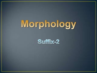 11 Radical:nature related-4_animals_morphology_suffix-2