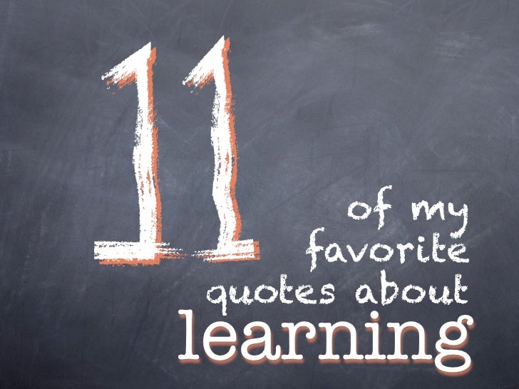 Fonkelnieuw 11 of My Favorite Quotes about Learning SF-52