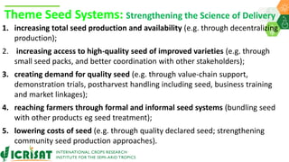 Research Program Genetic Gains (RPGG) Review Meeting 2021: Delivering Accelerated On-farm Genetic Gains By Chris Ojiewo team