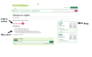 Call to
action
             Help




How do I..
 