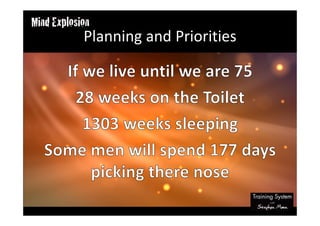 Planning and Priorities
 