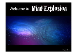 BY
Stephen Mann
Welcome to
 