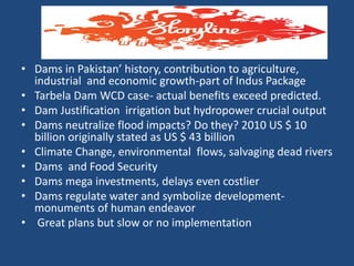 Dams and Development - Case of Pakistan, by Pervaiz Amir | PDF