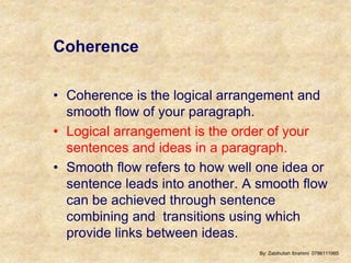Presentation about Paragraphs, English.ppt