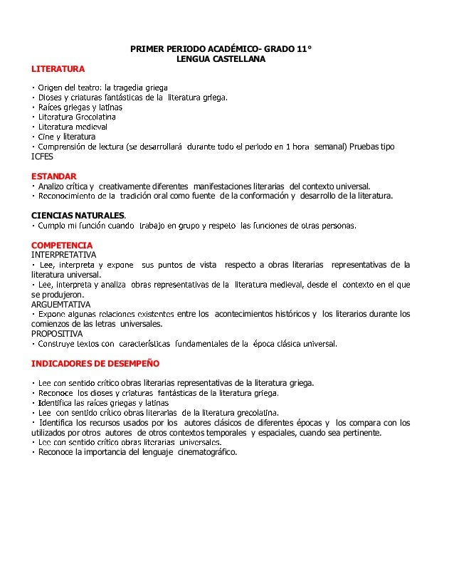 11° per 3 Literatura Grecolatina